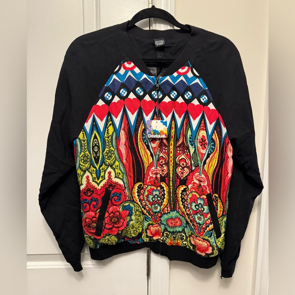 Desigual size 40 multicolor jacket